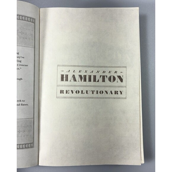 Alexander Hamilton Revolutionary by Martha Brockenbrough 2019 Trade Paperback - Picture 4 of 11